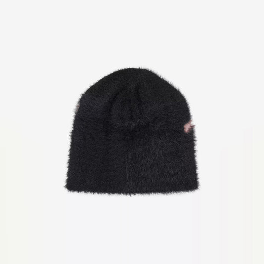 Chedda Beanie - Black / Glassy Pink