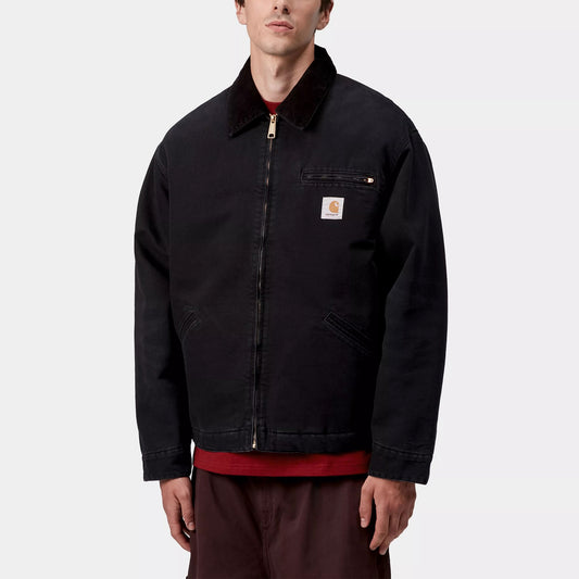 OG Detroit Jacket - Black/Black stone canvas