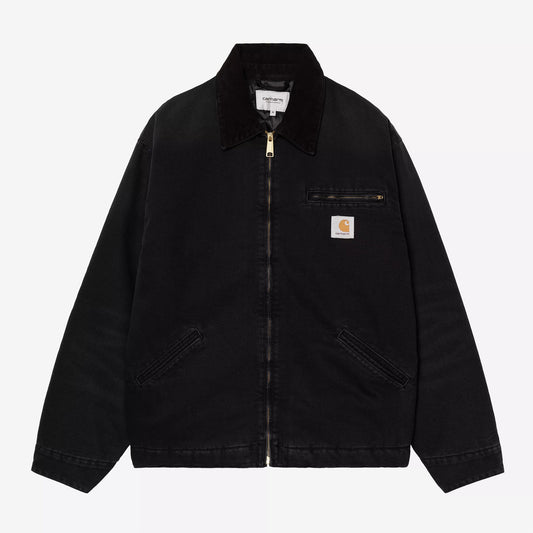 OG Detroit Jacket - Black/Black stone canvas
