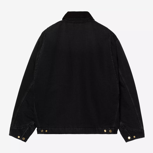 OG Detroit Jacket - Black/Black stone canvas