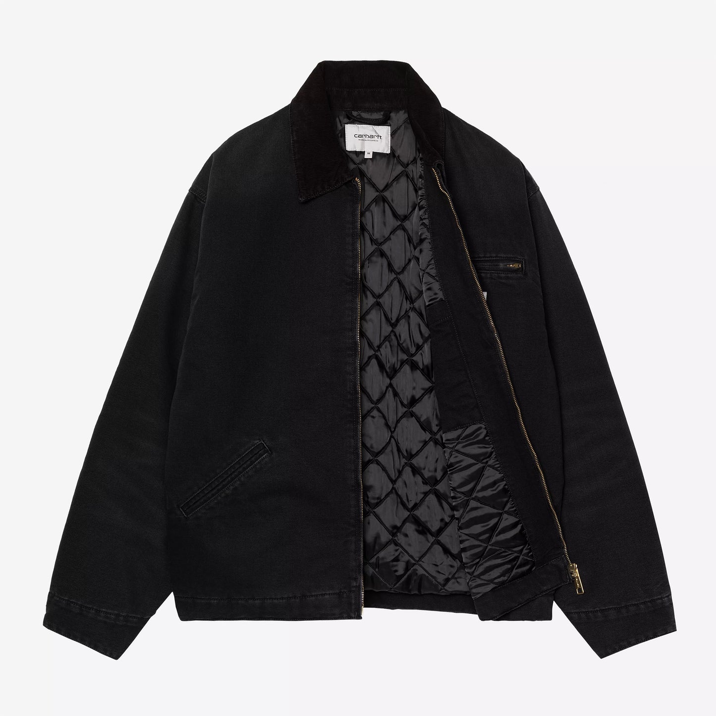 OG Detroit Jacket - Black/Black stone canvas