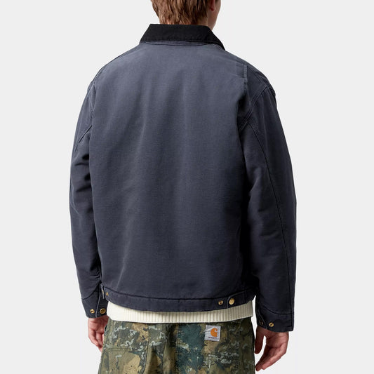 OG Detroit Jacket - Dark Navy / Black (Stone Canvas)