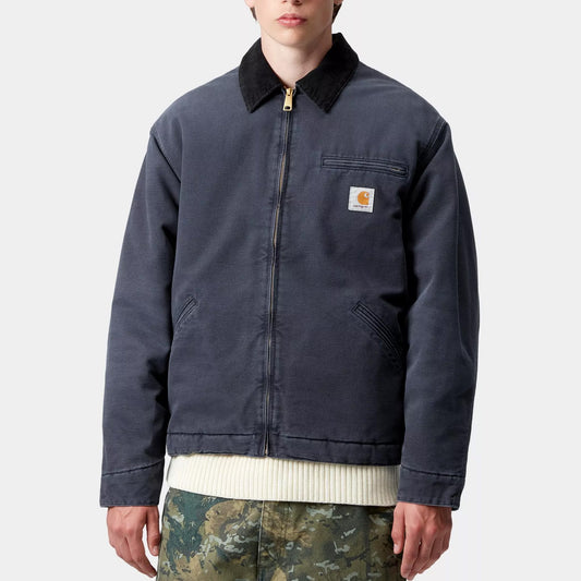 OG Detroit Jacket - Dark Navy / Black (Stone Canvas)