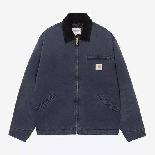 OG Detroit Jacket - Dark Navy / Black (Stone Canvas)