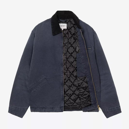 OG Detroit Jacket - Dark Navy / Black (Stone Canvas)