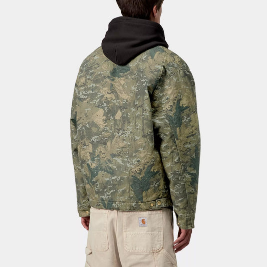 OG Detroit Jacket - Camo Combi, Green / Black, Stone Washed