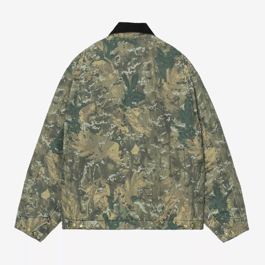 OG Detroit Jacket - Camo Combi, Green / Black, Stone Washed