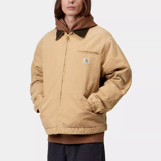 OG Detroit Jacket - WIP Dusty H / Tobacco stone canvas