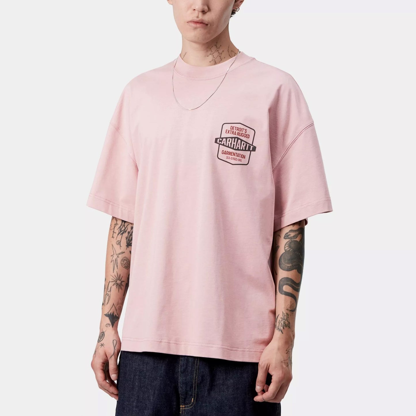S/S Networks T-shirt - Glassy Pink