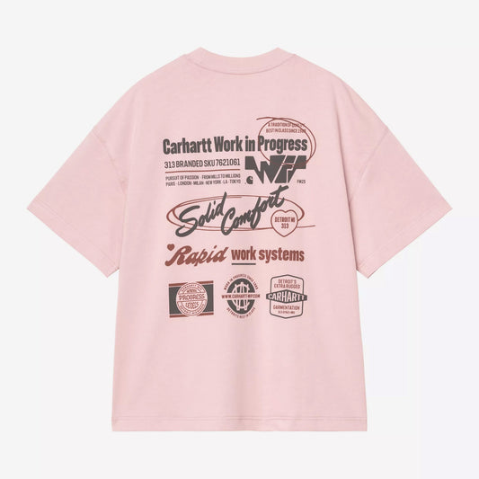 S/S Networks T-shirt - Glassy Pink