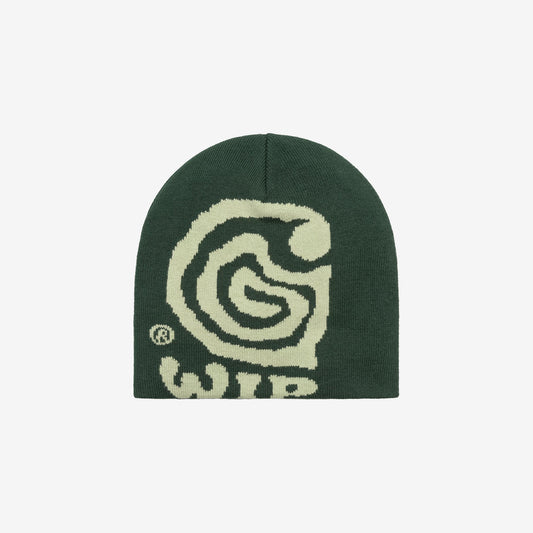 Helix Beanie - Sycamore Tree / Pale Olive