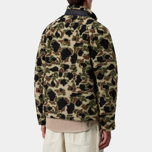 Prentis Liner Camo Duck Jacquard, Green / Black