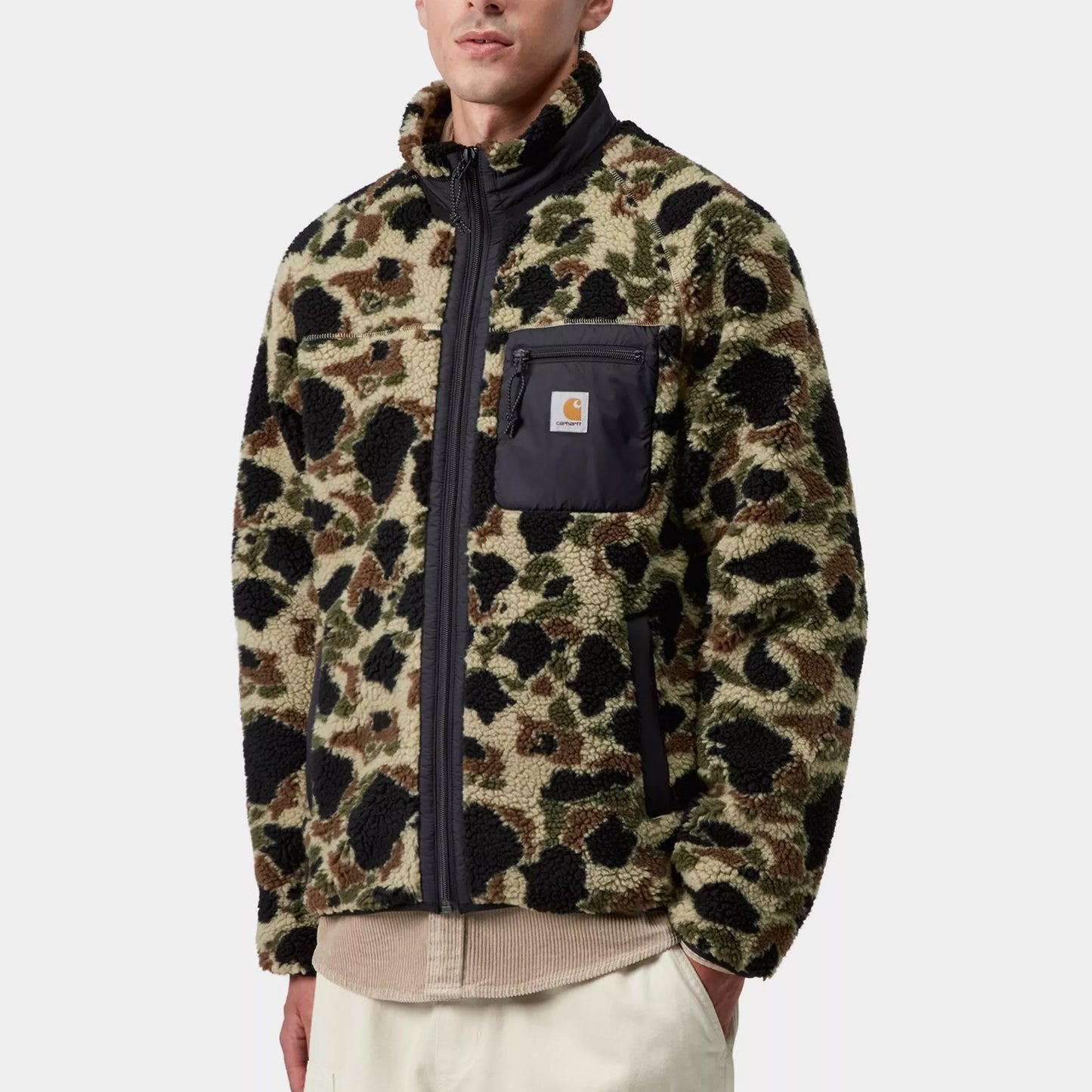Prentis Liner Camo Duck Jacquard, Green / Black