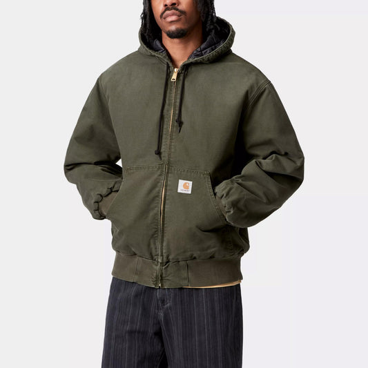OG Active Jacket Olive (stone canvas)