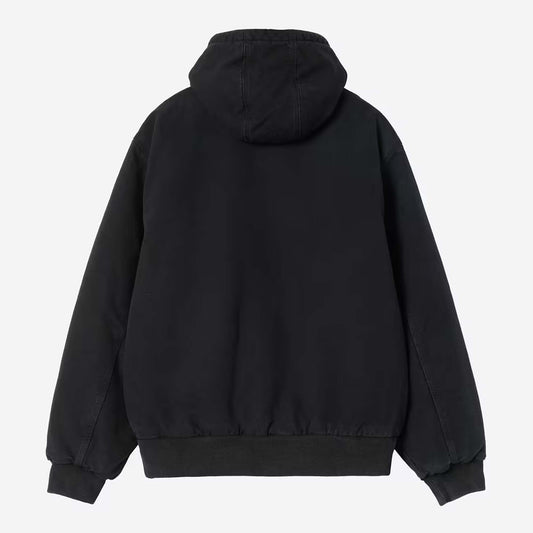 OG Active Jacket - Black, Stone Washed