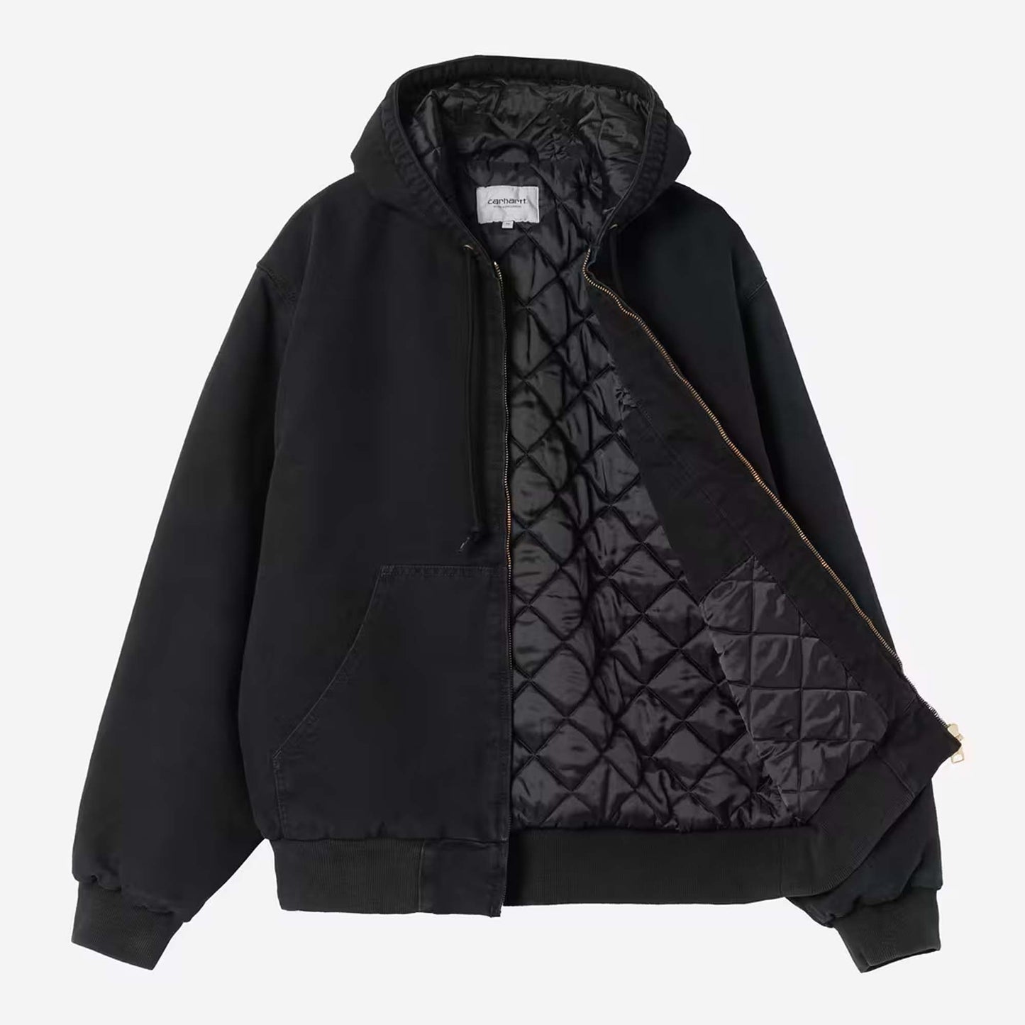 OG Active Jacket - Black, Stone Washed
