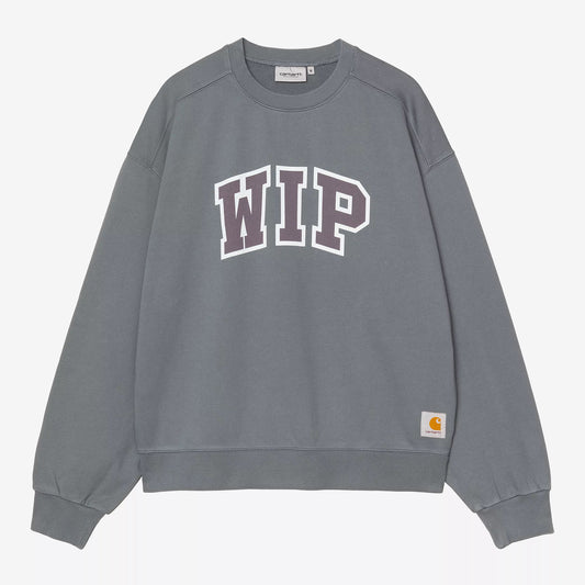 WIP III Sweat - Cozy Blue (Heavy Stone Wash)