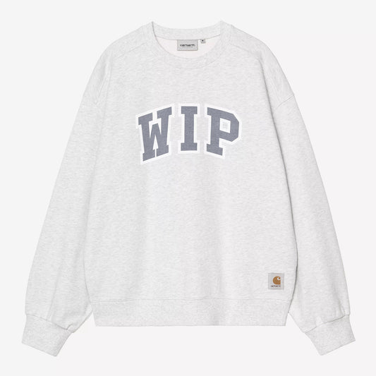 WIP III Sweat - Ash Heather (Heavy Stone Wash)