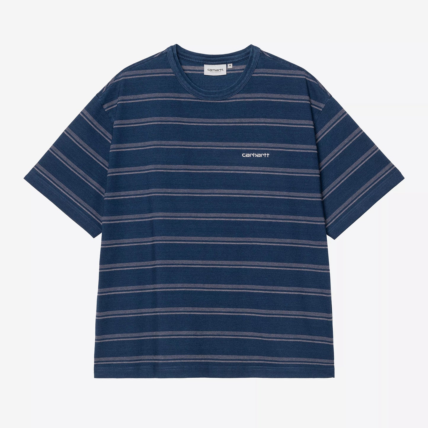S/S Matti T-Shirt - Matti Stripe, Blue / Phlox indigo