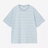 S/S Matti T-Shirt - Matti Stripe, Icaria / Sph indigo