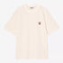 S/S Nelson Waffle T-Shirt Natural garment dyed