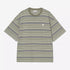 S/S Zane T-Shirt - Zane Stripe, Dollar Green