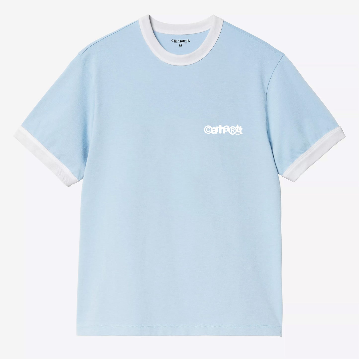 S/S IP Ringer T-Shirt - Icaria / White