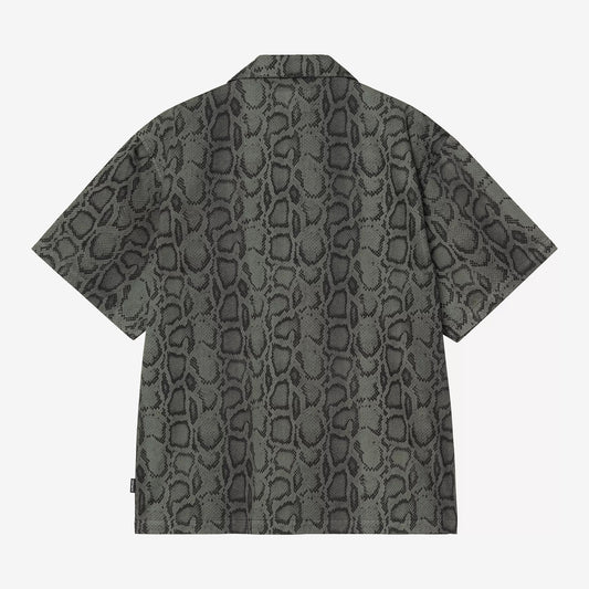 S/S Snake Camo Shirt, Snake Camo - Leaf (Garment Dyed)