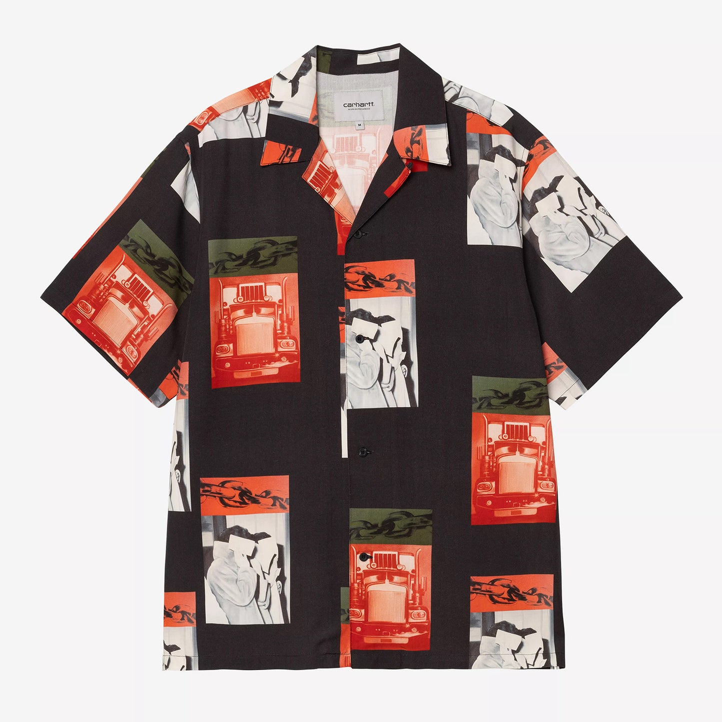 S/S Sean Hamilton Shirt - Sean Hamilton Print, Black