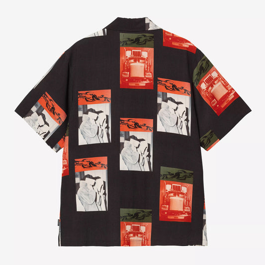 S/S Sean Hamilton Shirt - Sean Hamilton Print, Black