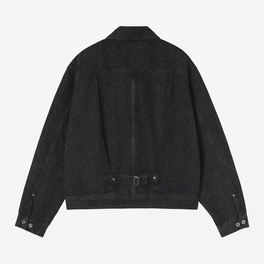 Belmar Jacket, Snake Camo - Black (Heavy Stone Wash)
