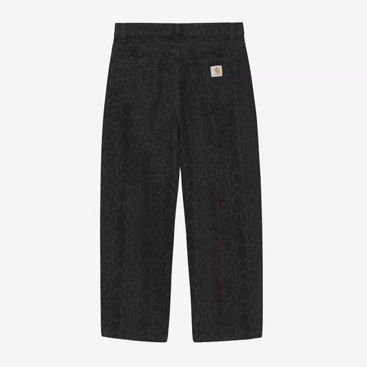 Snake Landon Pant, Snake Camo - Black (Heavy Stone Wash)