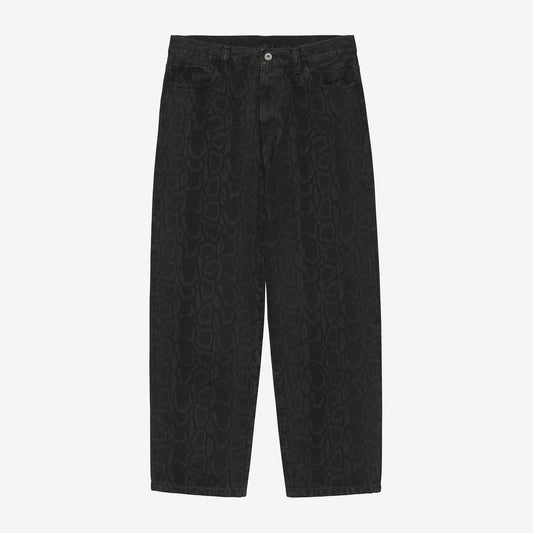 Snake Landon Pant, Snake Camo - Black (Heavy Stone Wash)