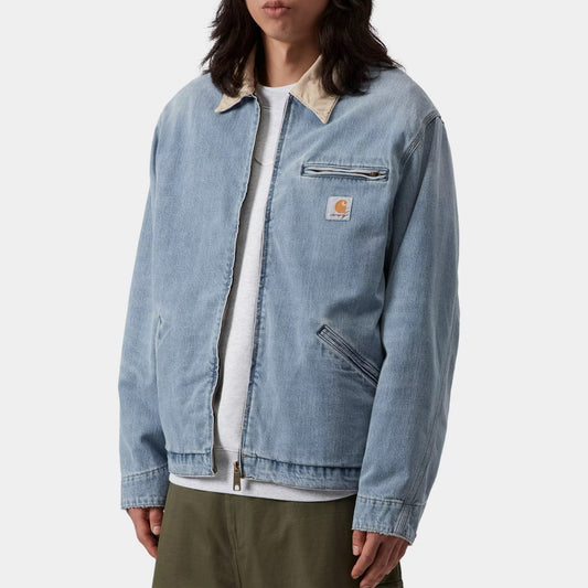 OG Detroit Jacket - Blue / Dusty Hamilton Brown (Dark Used Wash)