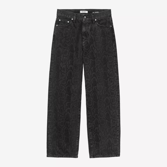 W' Snake Arin Pant, Snake Camo - Black (Heavy Stone Wash)