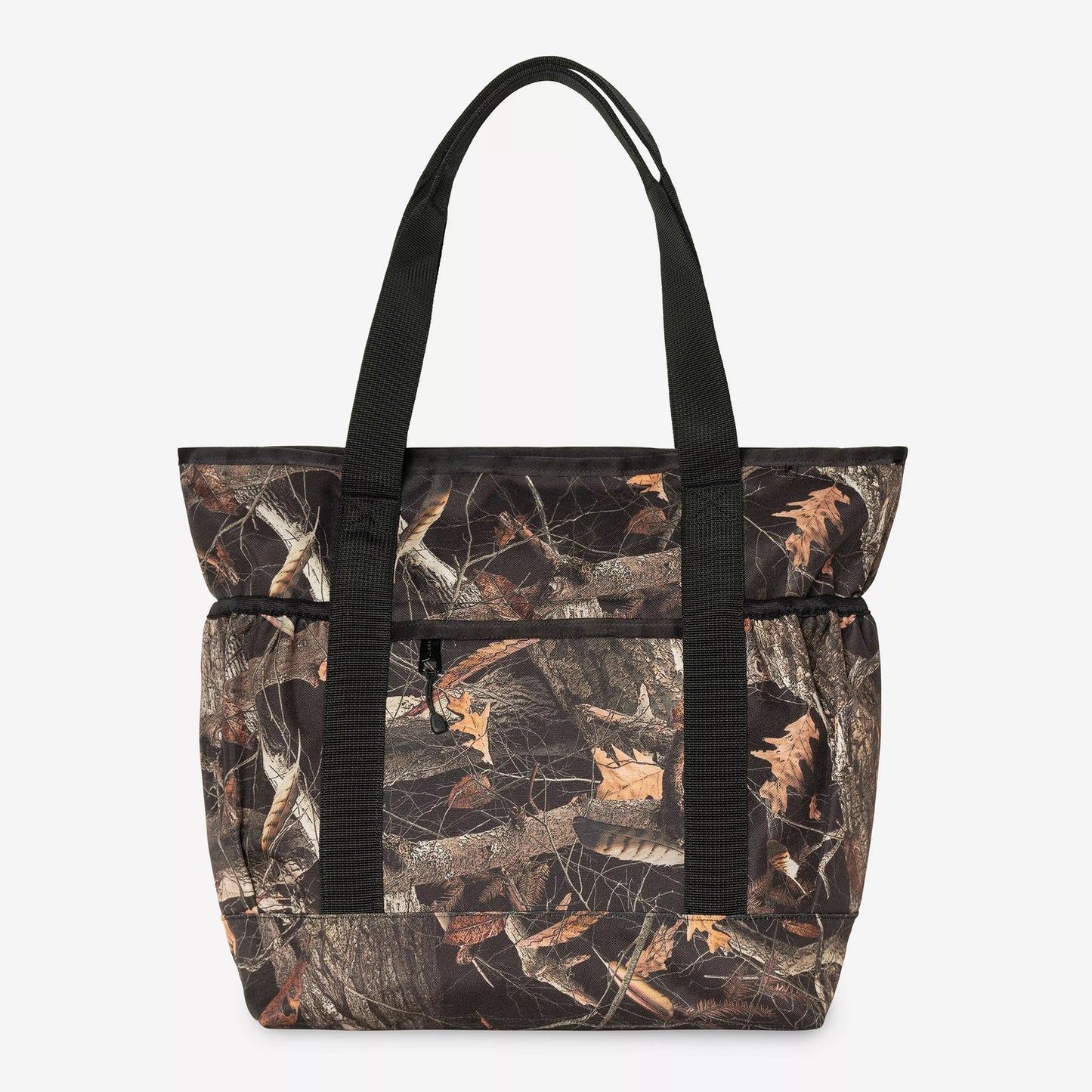Clapton Tote Bag - Camo Feather Tree, Black