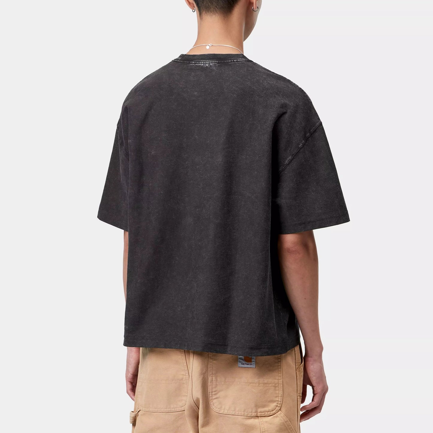 S/S Lambert T-Shirt - Black moon wash
