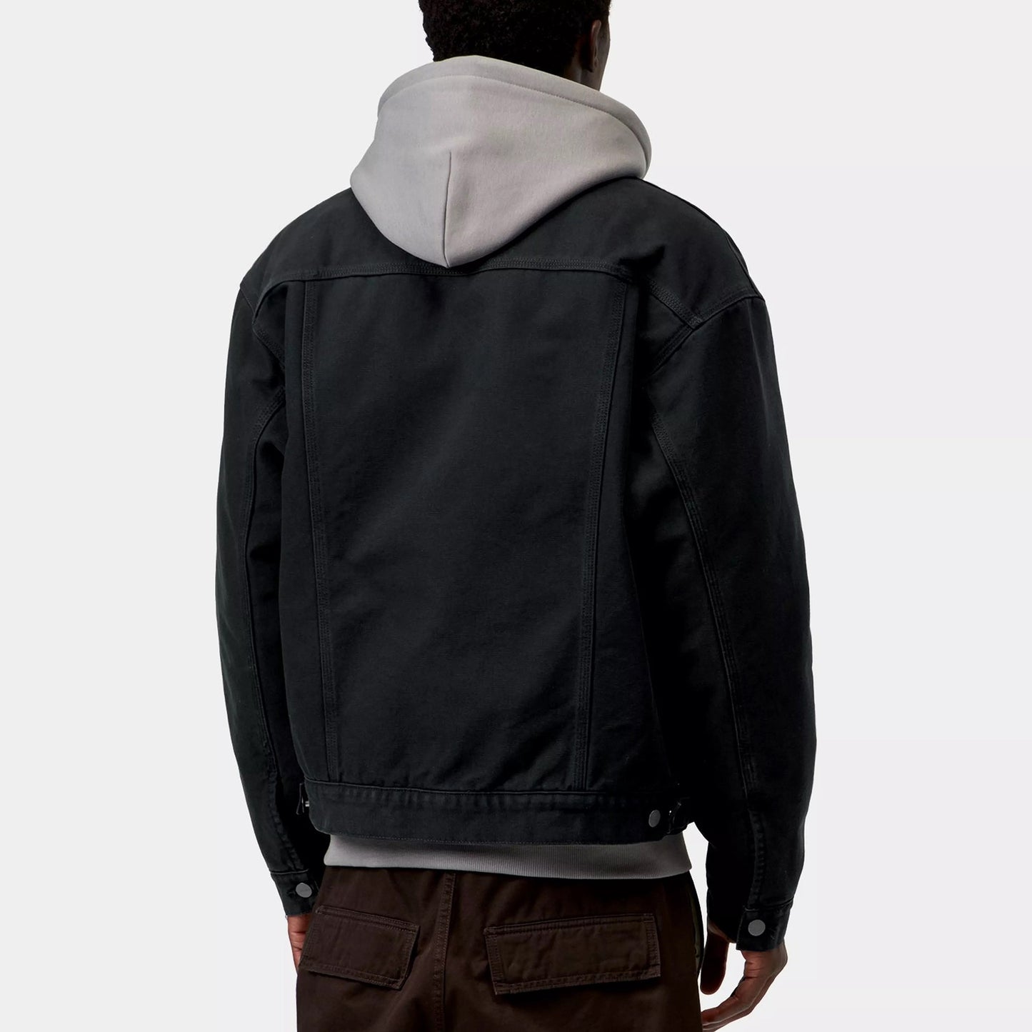 OG Trucker Jacket - Black / Black stone canvas
