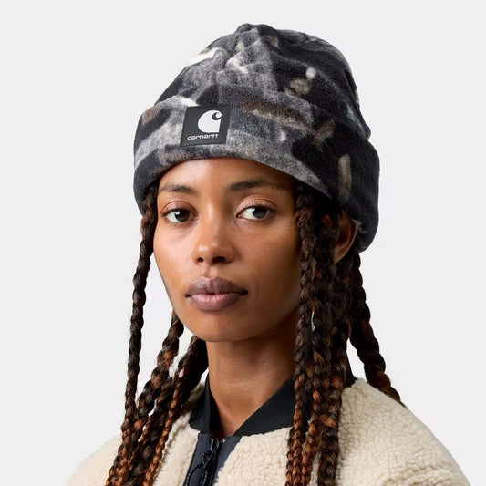 Blevin Beanie - Camo Feather Tree/Black