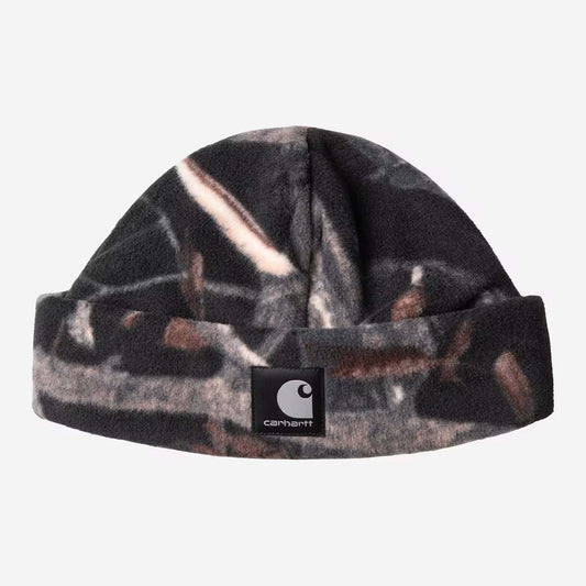 Blevin Beanie - Camo Feather Tree/Black