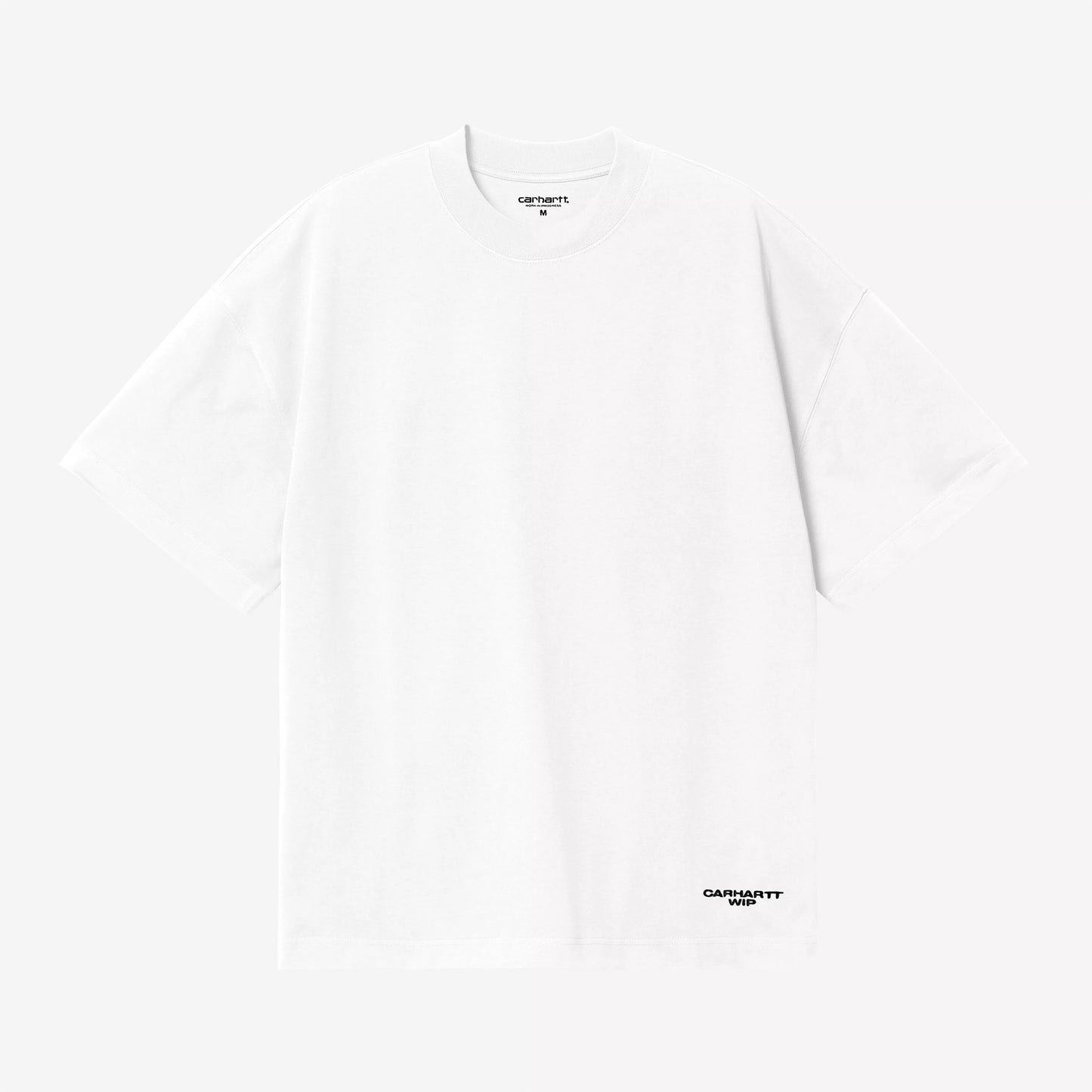 S/S Chapter Script T-Shirt - White / Black