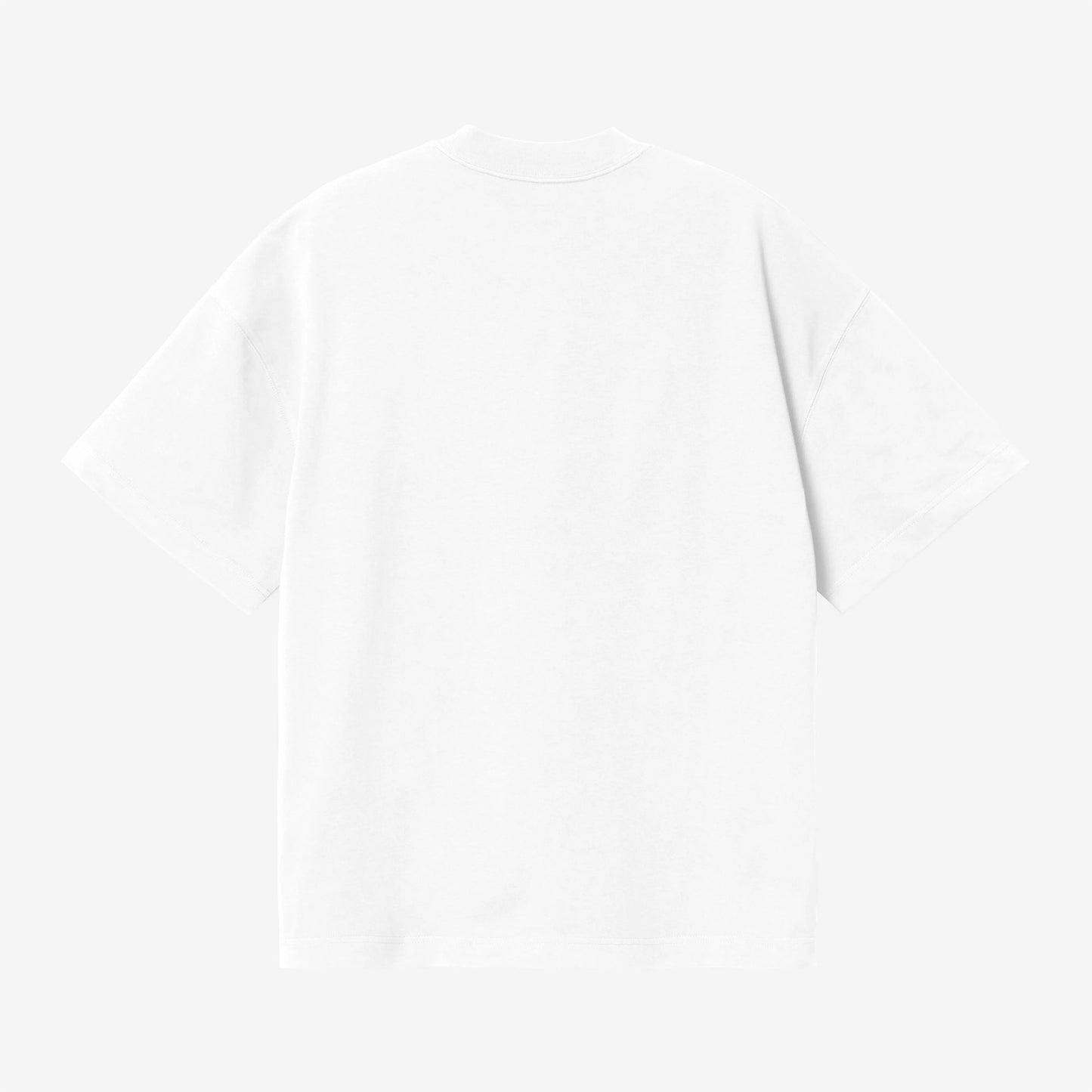 S/S Chapter Script T-Shirt - White / Black