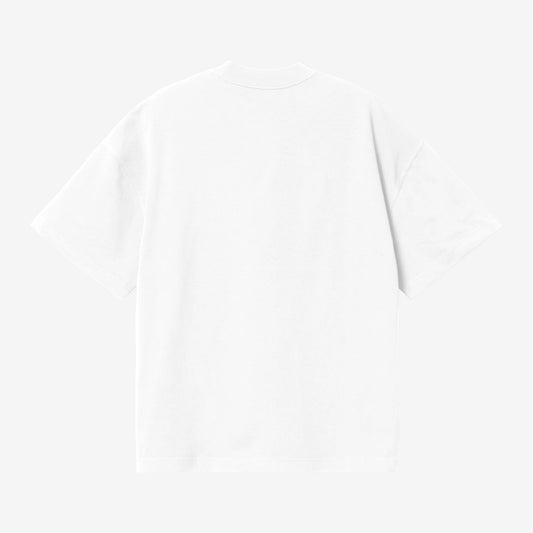 S/S Chapter Script T-Shirt - White / Black