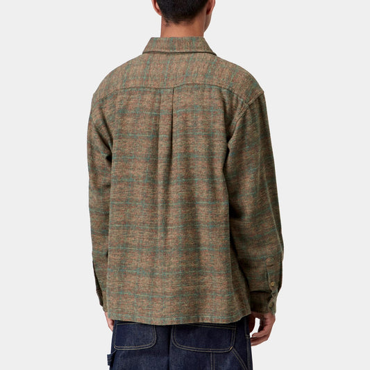 L/S Bagley Shirt - Bagley Check, Hamilton Brown