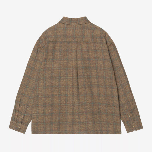 L/S Bagley Shirt - Bagley Check, Hamilton Brown