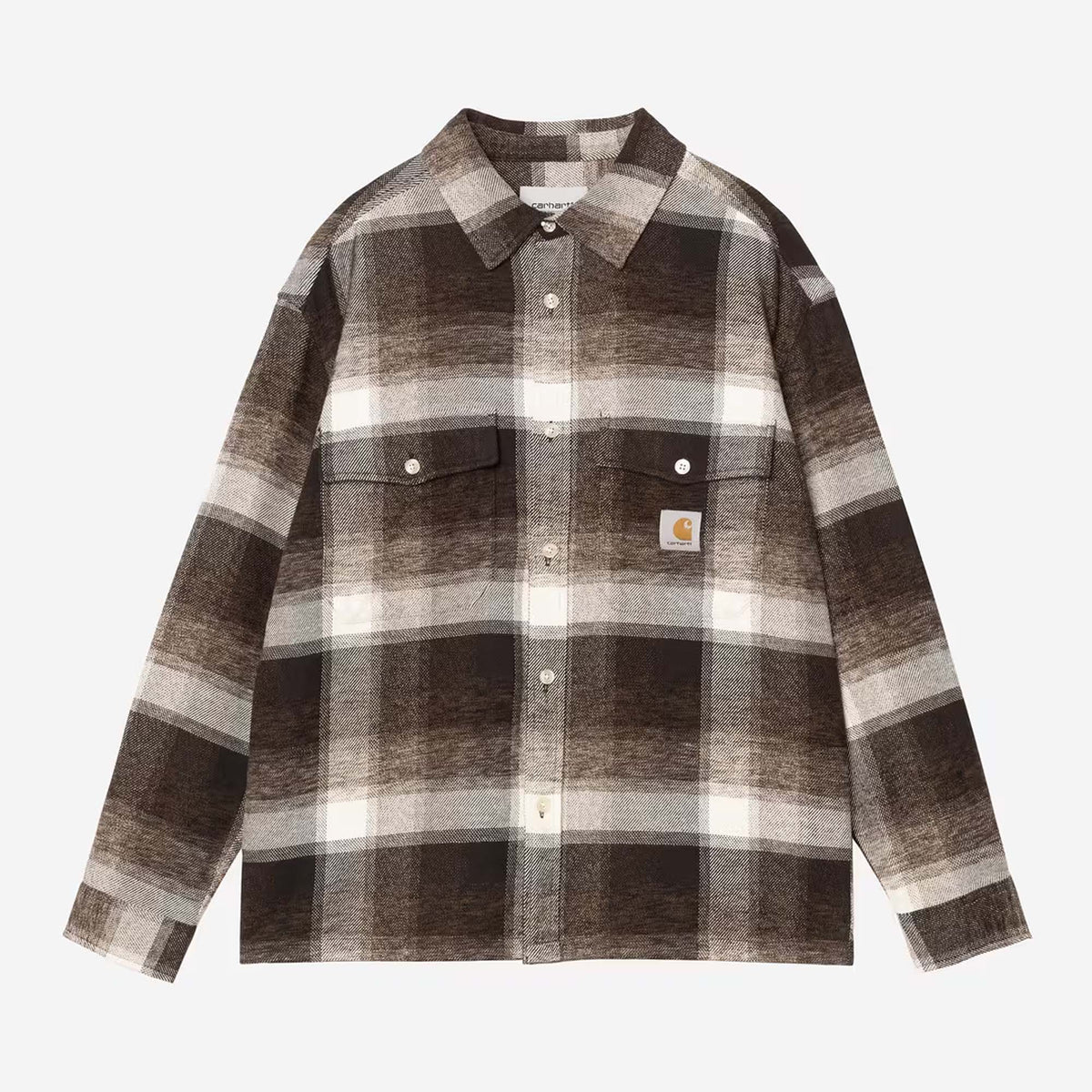 L/S Esterson Shirt - Esterson Check/Tobacco