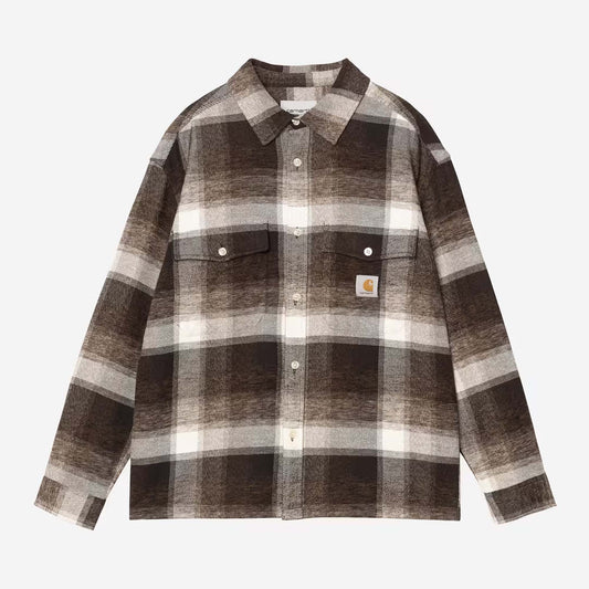 L/S Esterson Shirt - Esterson Check/Tobacco