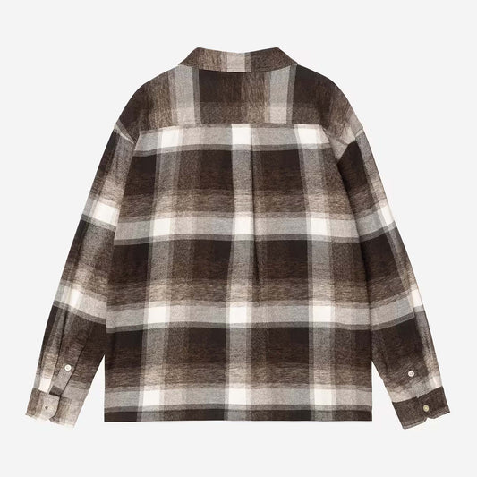 L/S Esterson Shirt - Esterson Check/Tobacco