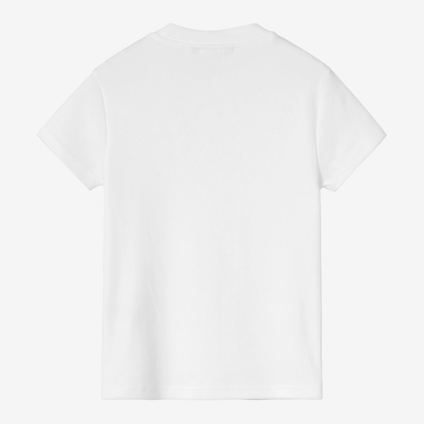 Women's S/S Small Heart Patch T-Shirt - White/Black