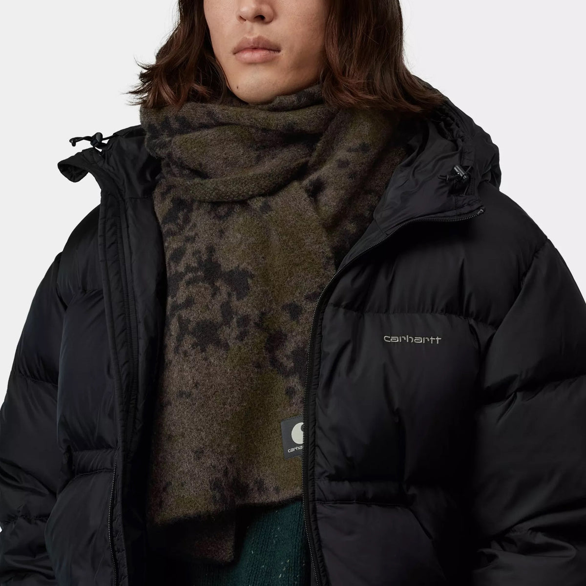 Camo Disperse Scarf - Black
